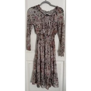 Kate and Lily Floral Dress Size 4‎ Romantic Cottagecore Tiered Boho Feminine